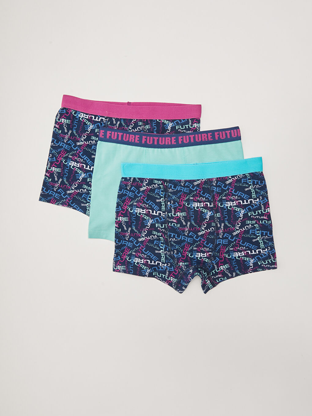 سراويل بوكسر قطن مطبوع للأولاد - عبوة من ٣ قطع