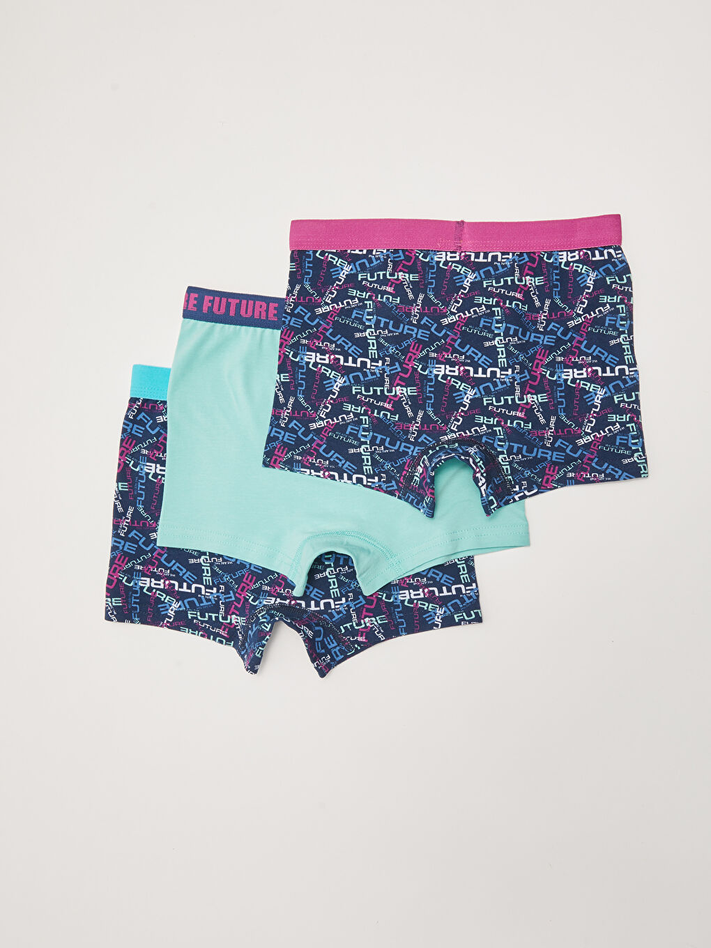 سراويل بوكسر قطن مطبوع للأولاد - عبوة من ٣ قطع-1