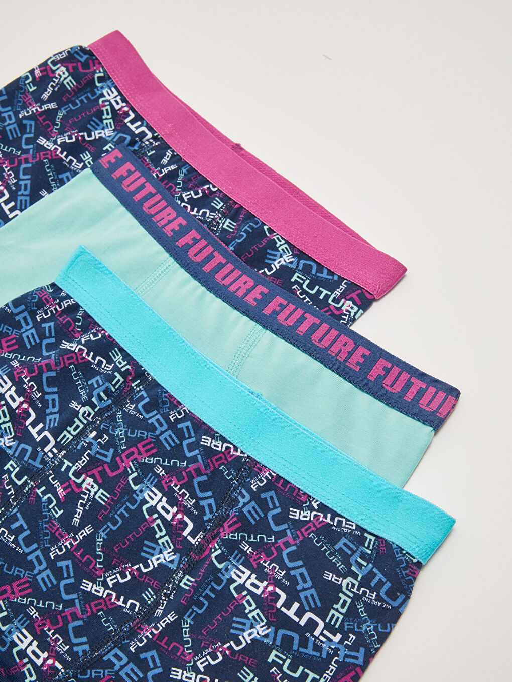 سراويل بوكسر قطن مطبوع للأولاد - عبوة من ٣ قطع-2