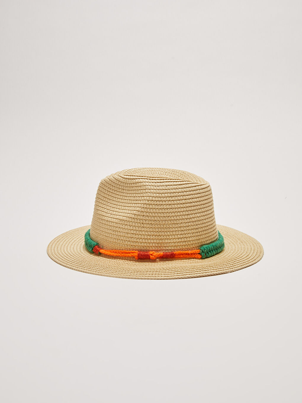 Соломенная Женская Шляпа Федора-5