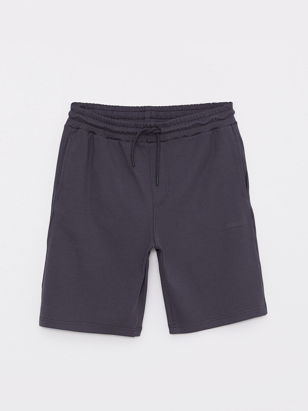 Standard Pattern Knitted Men's Shorts-5