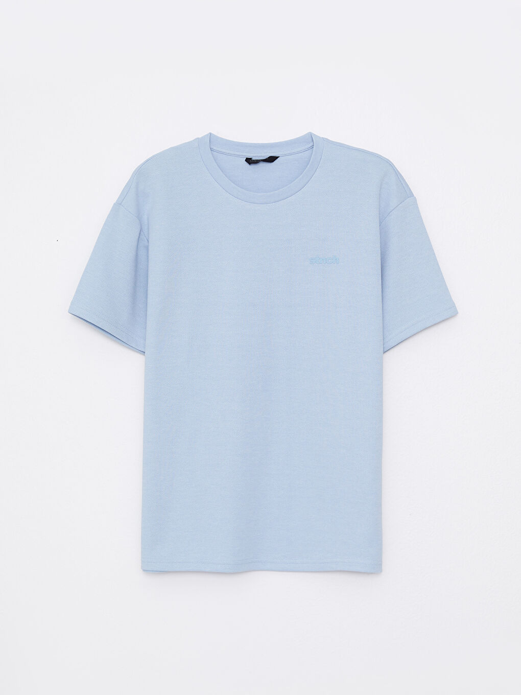 Crew Neck Short Sleeve Men's Sweatshirt-5