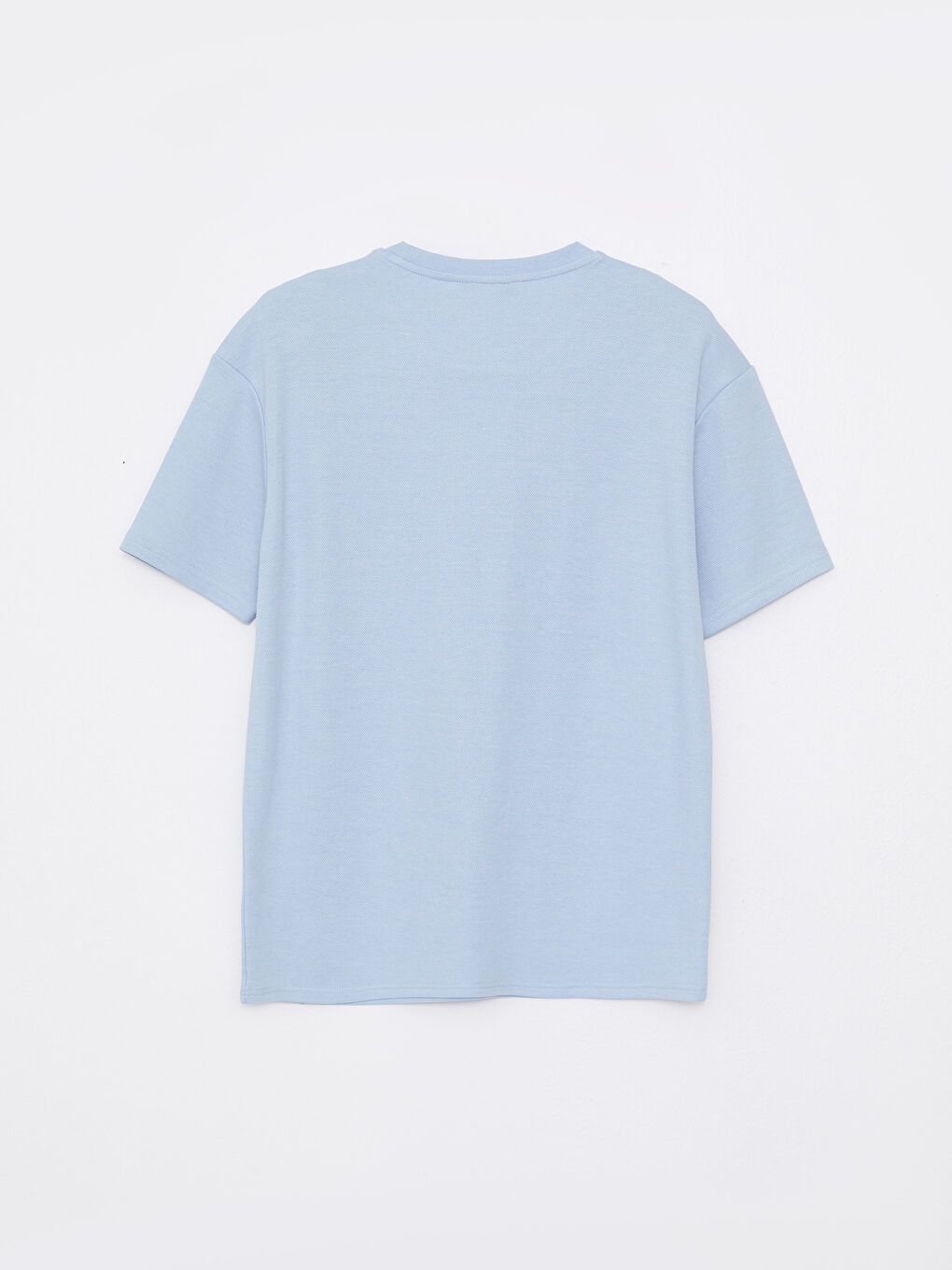 Crew Neck Short Sleeve Men's Sweatshirt-6