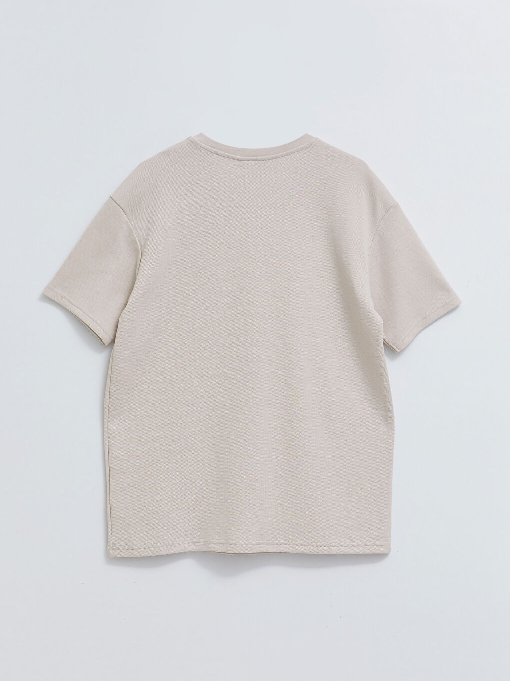 Rundhalsausschnitt Kurzarm Herren Sweatshirt-1