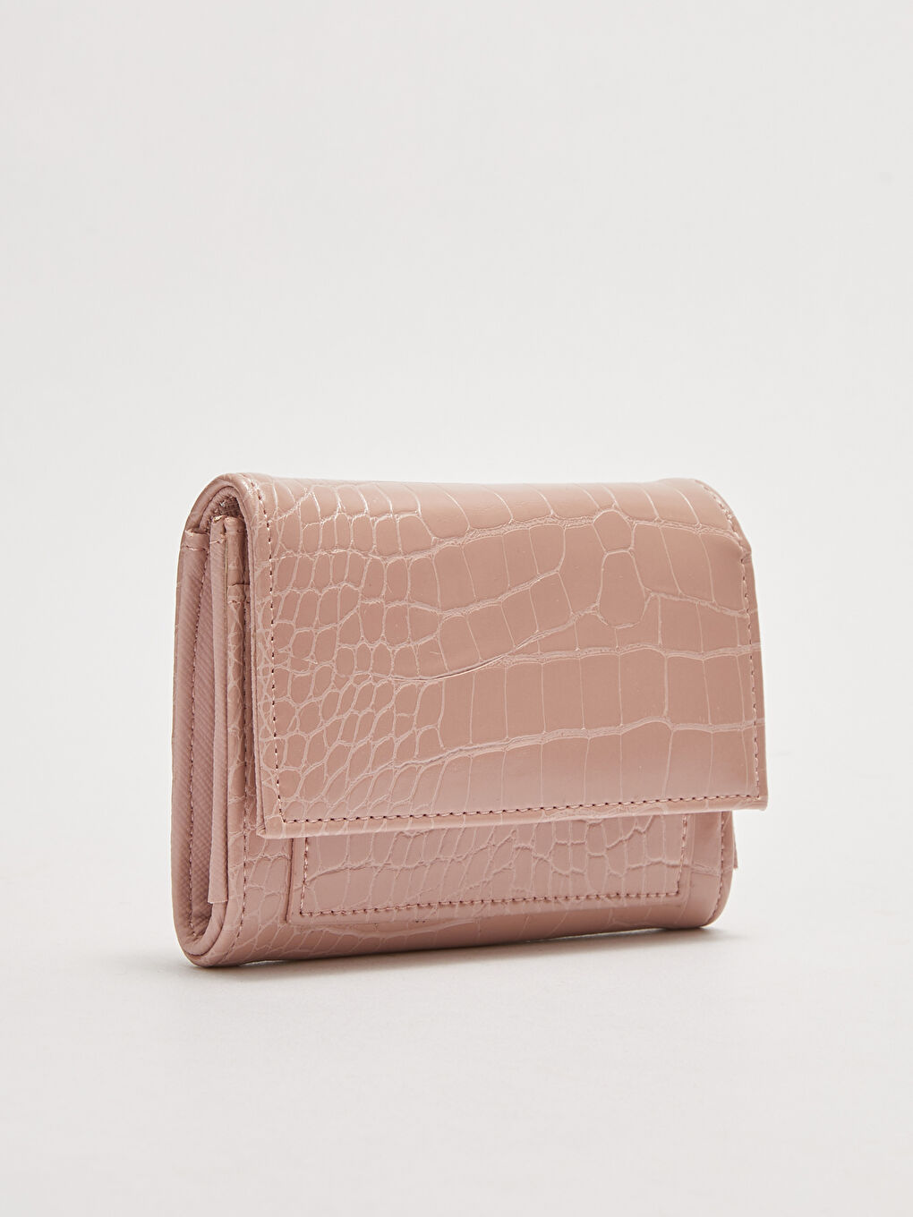 Leather Look Flap Women's Wallet-1