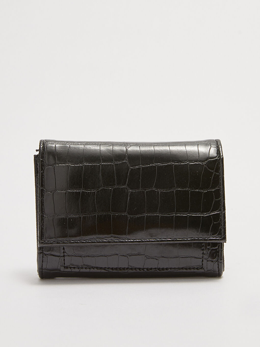 Portefeuille à Rabat Aspect Cuir pour Femmes