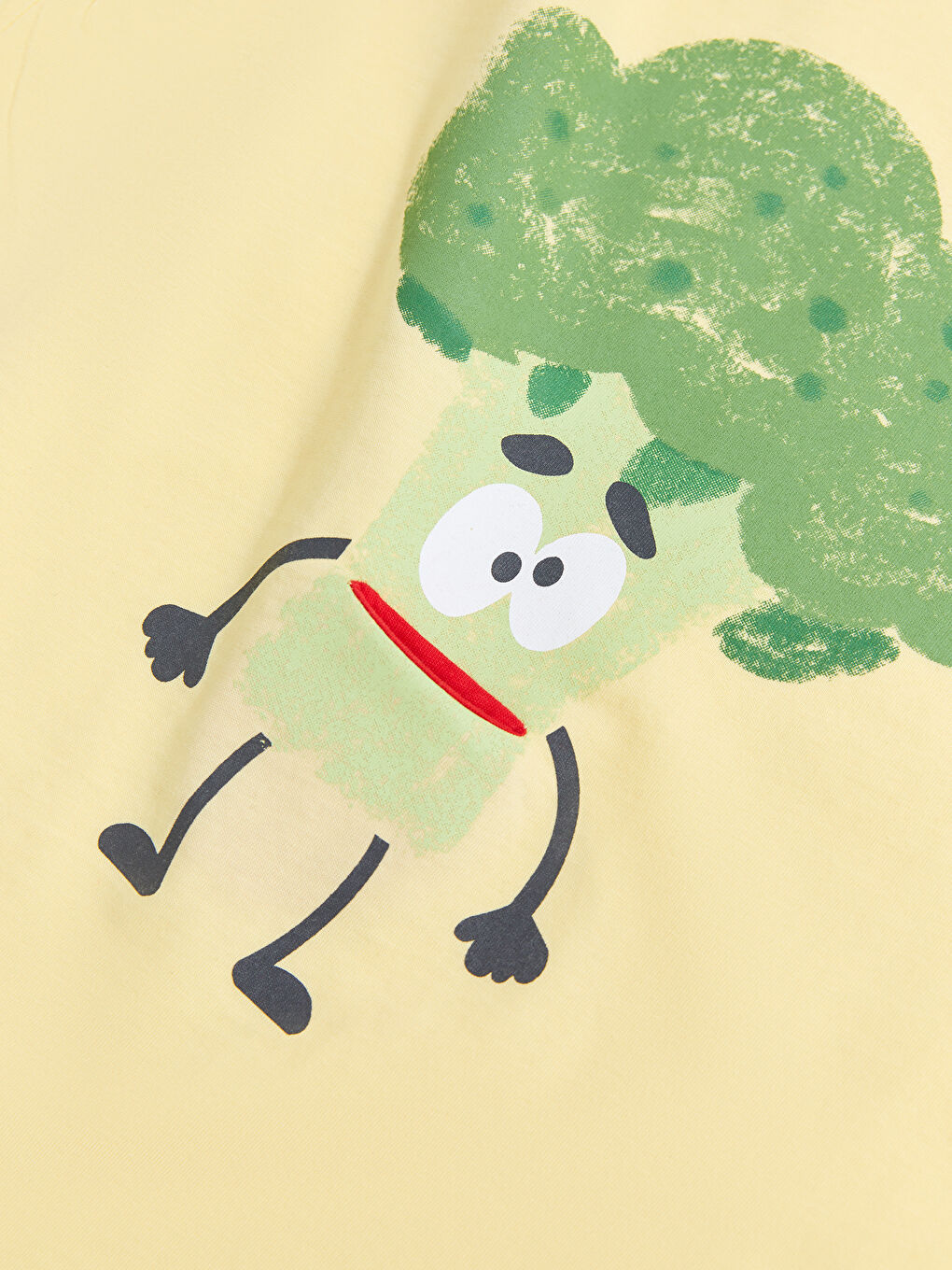 Crew Neck Printed Short Sleeve Cotton Boy T-shirt-2