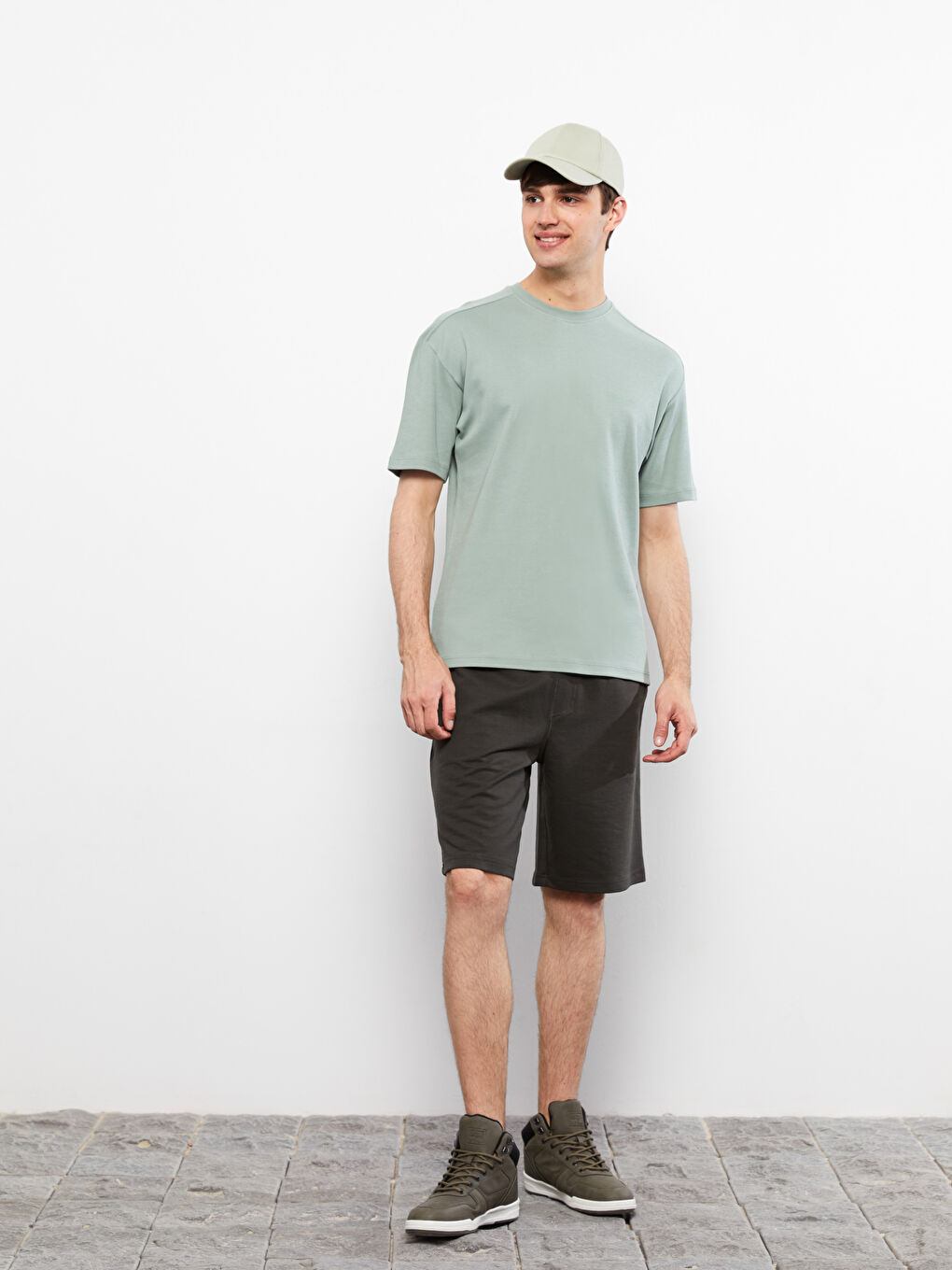 Crew Neck Jersey Men's T-Shirt-1