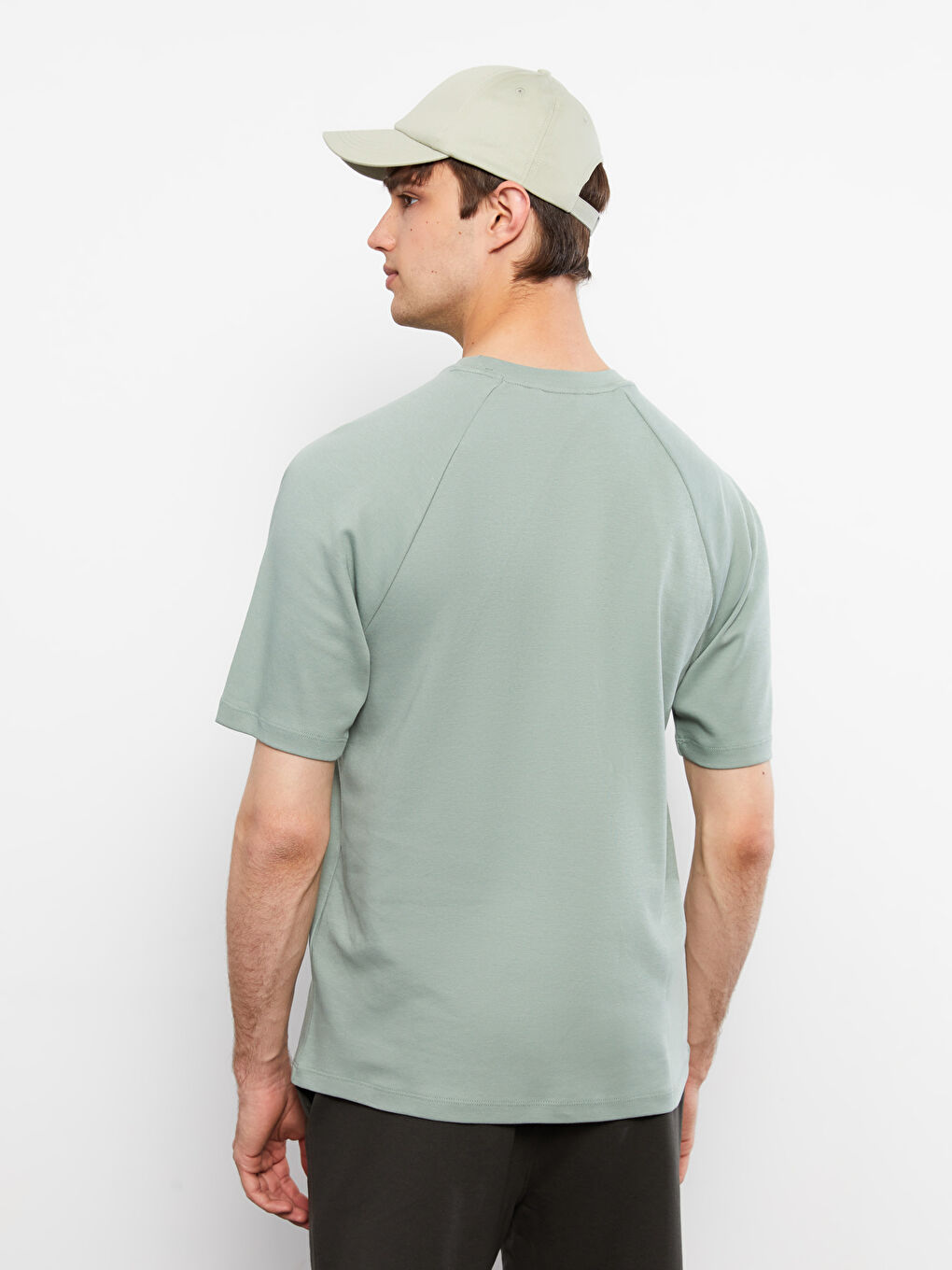 Crew Neck Jersey Men's T-Shirt-3