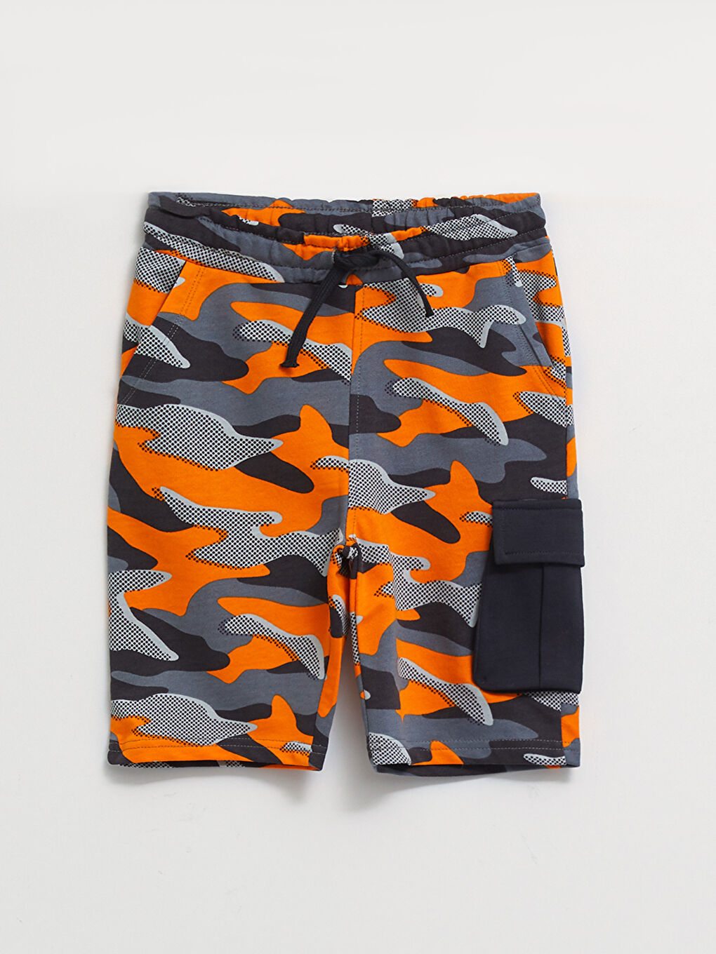 Elasticated Waist Printed Boys' Shorts -S27918Z4-LRW