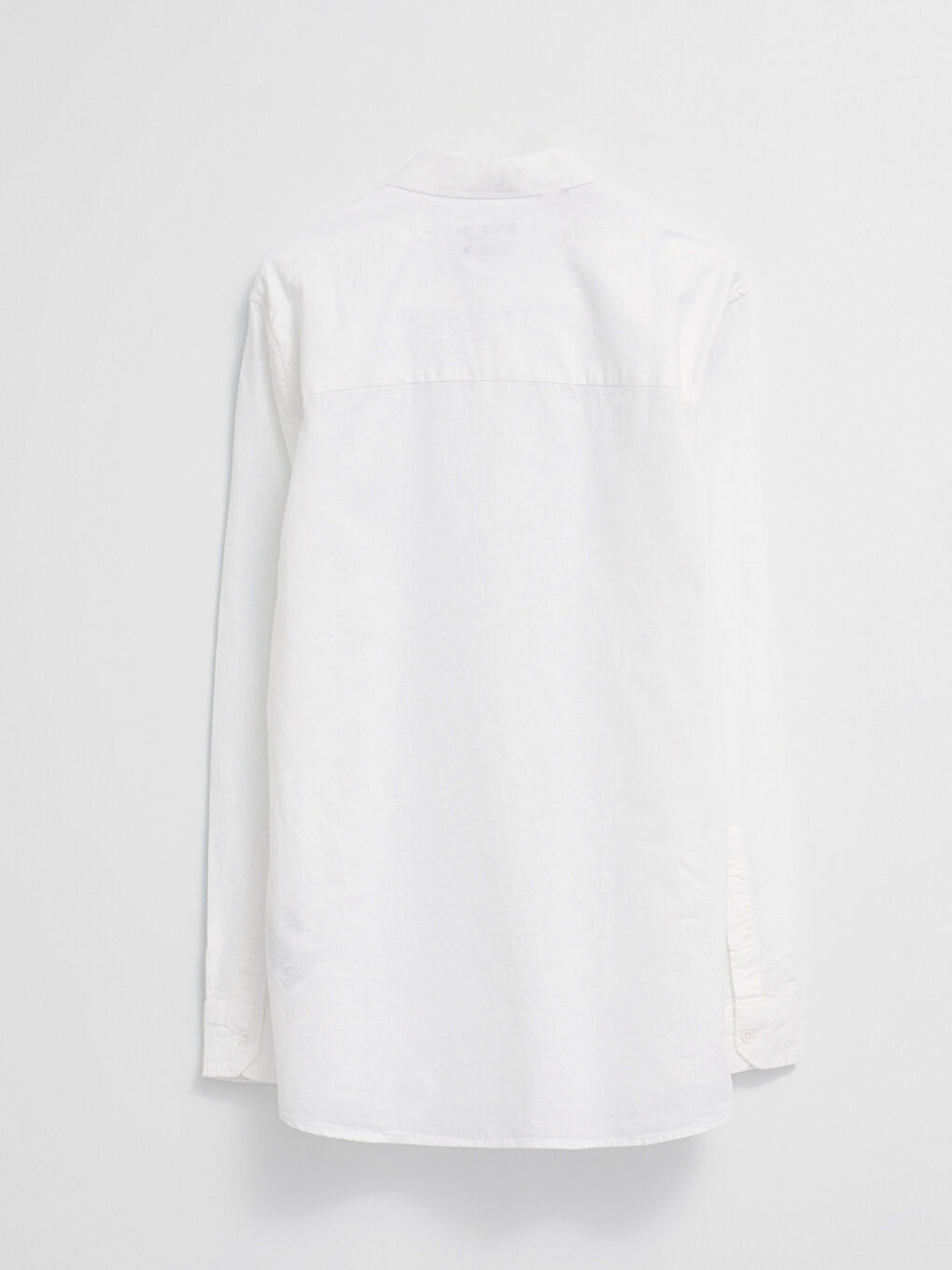 Regular Fit Long Sleeve Poplin Men's Shirt-1