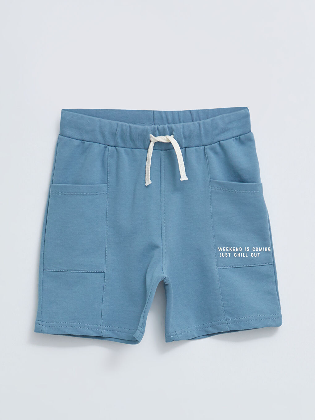 Elasticated Waist Printed Boys' Shorts
