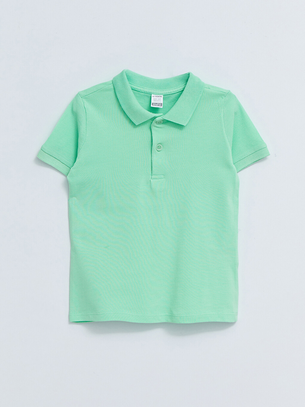 LCW baby Polo Neck Short Sleeve Basic Baby Boys' T-shirt