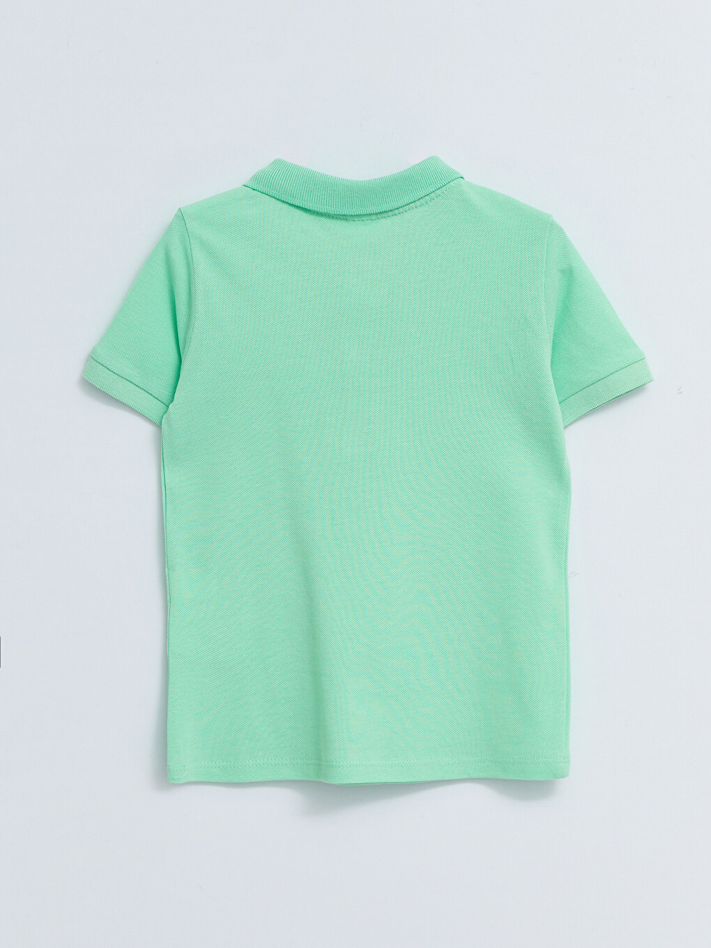 Tricou Basic Pentru Bebeluși Băieți Cu Guler Polo Și Mânecă Scurtă-1