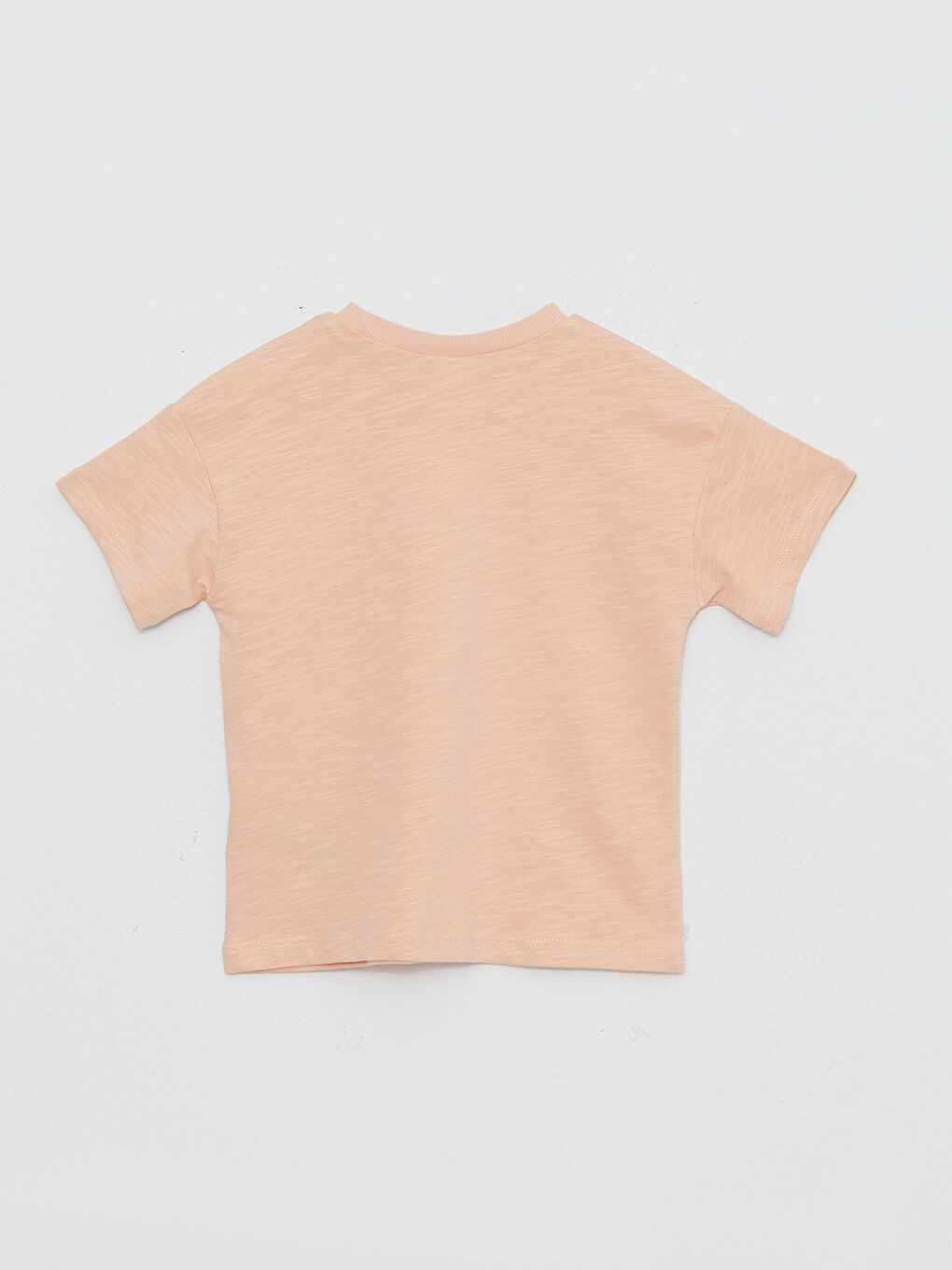 Crew Neck Short Sleeve Basic Cotton Baby Boy T-Shirt -S27946Z1-FME