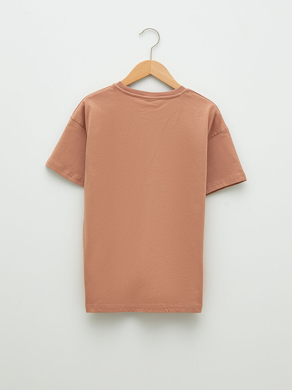 Crew Neck Printed Short Sleeve Boys' T-Shirt-1