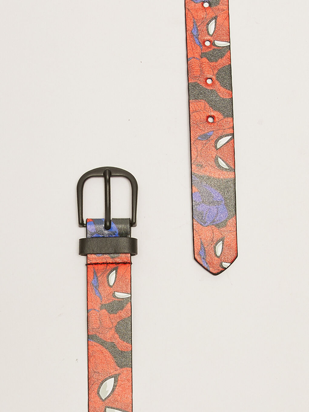 Siyah Spiderman Lisanslı Erkek Çocuk Kemer-2