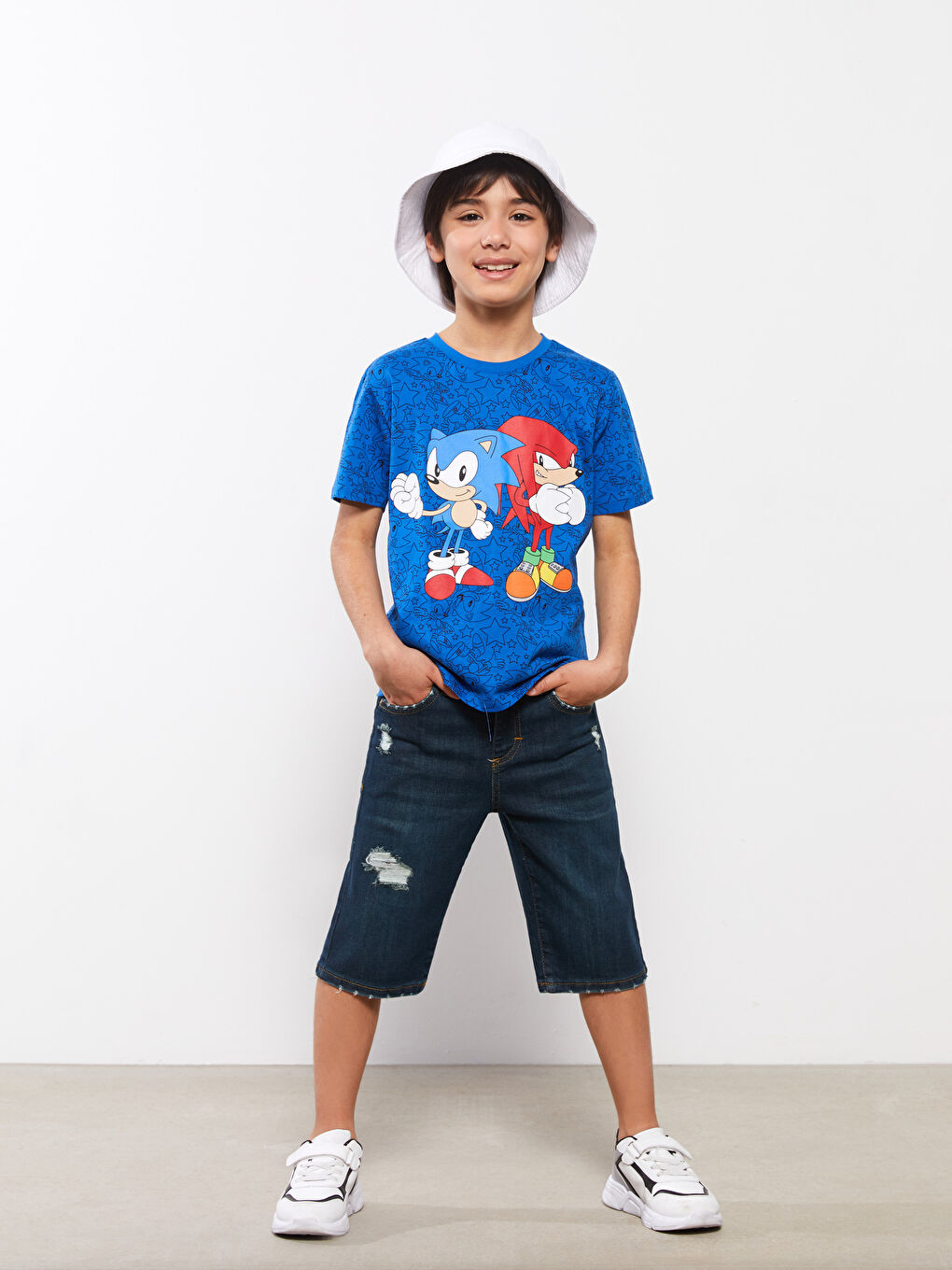 LCW Kids Zerrissene Detaillierte Jungen Jeans Roller -S28009Z4-JVV