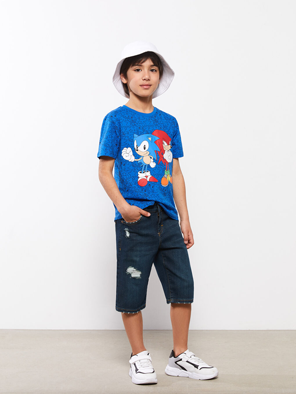 LCW Kids Zerrissene Detaillierte Jungen Jeans Roller -S28009Z4-JVV