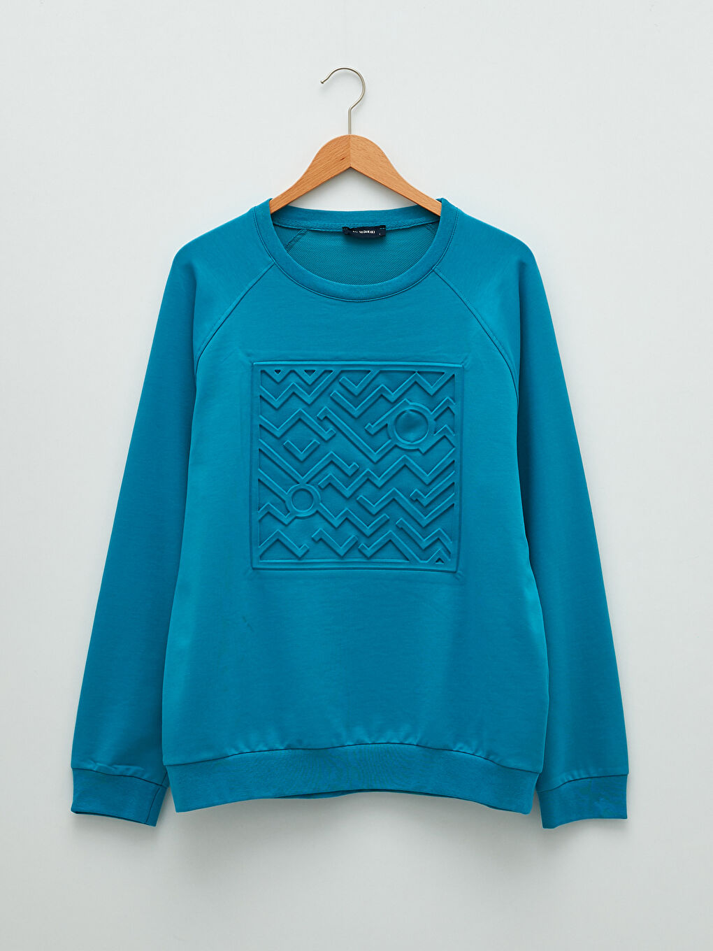 LC Waikiki Crew Neck Long Sleeve Printed Men's Sweatshirt -S28012Z8-GUL