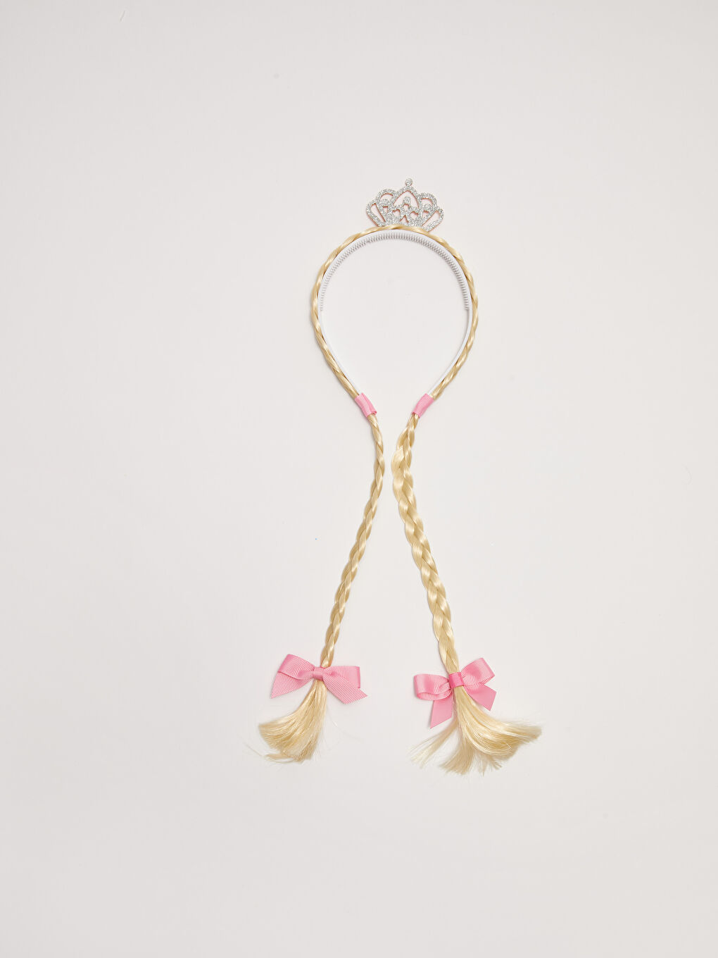 Braided Hair Bow Crown