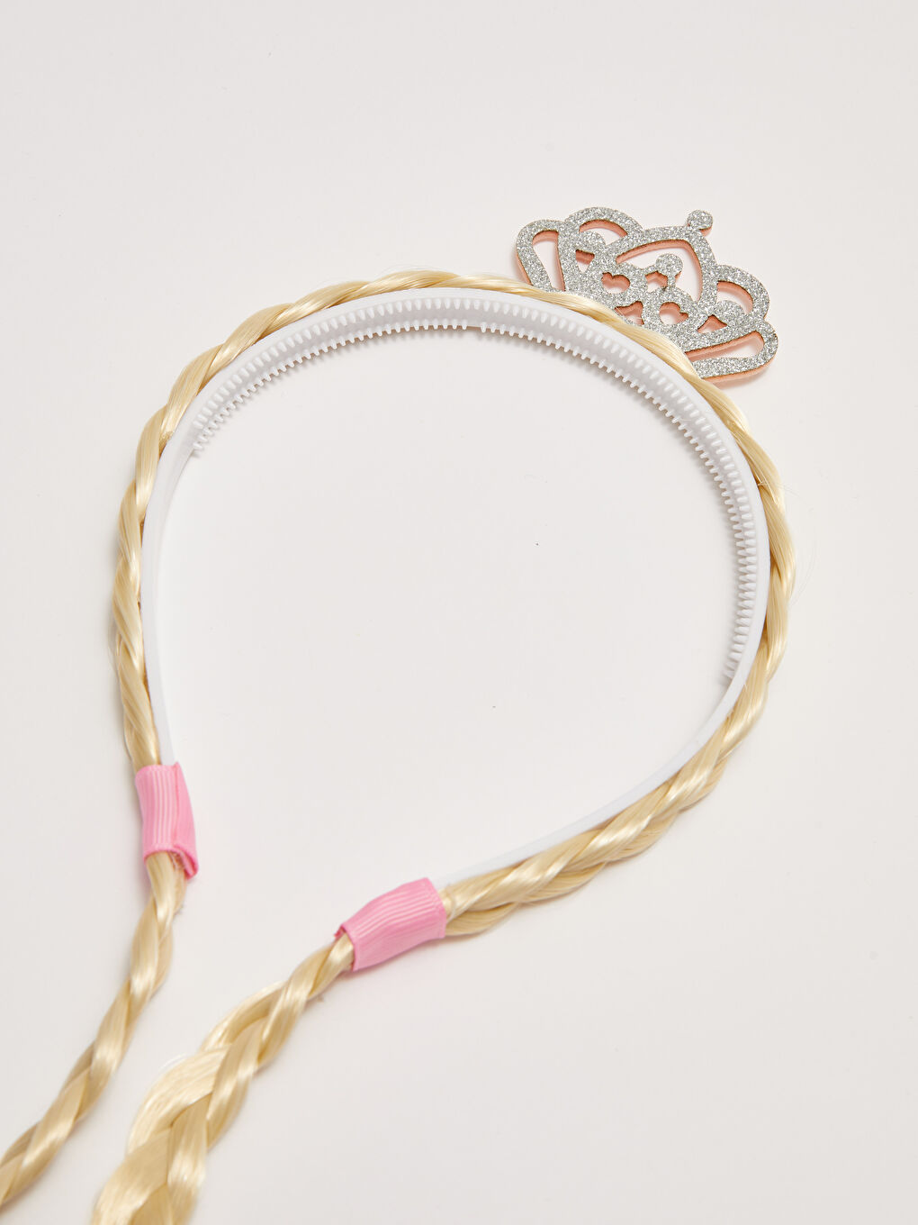 Braided Hair Bow Crown-1