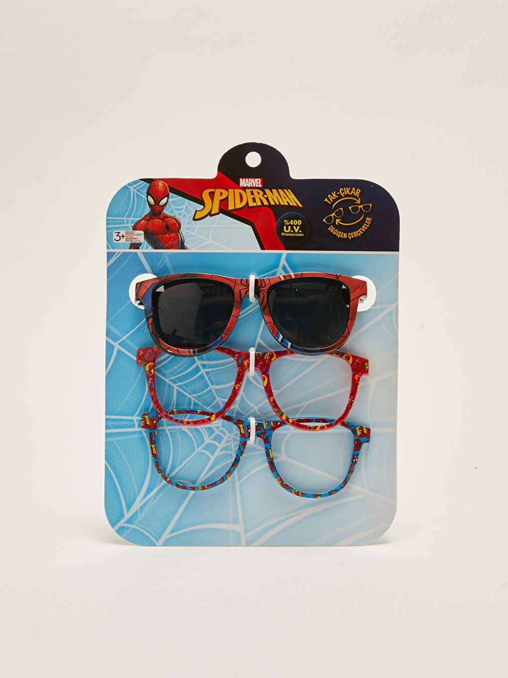 LCW ACCESSORIES Spiderman Licensed Boy Sunglasses 3 Pack -S28096Z4-M0T