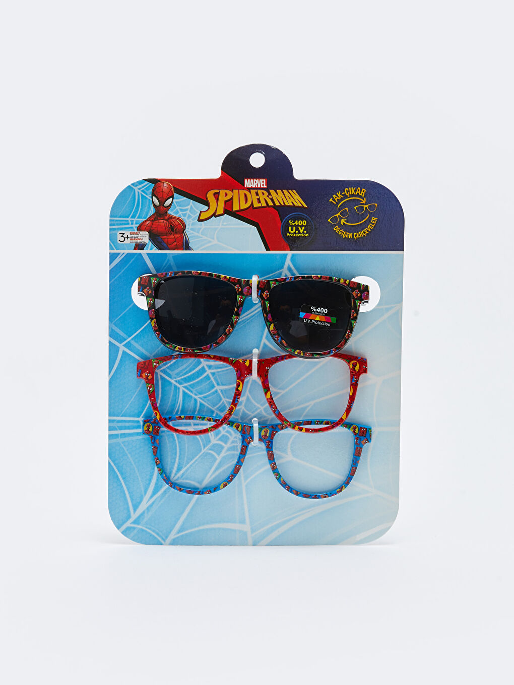 LCW ACCESSORIES Spiderman Licensed Boy Sunglasses 3 Pack -S28096Z4-M0T