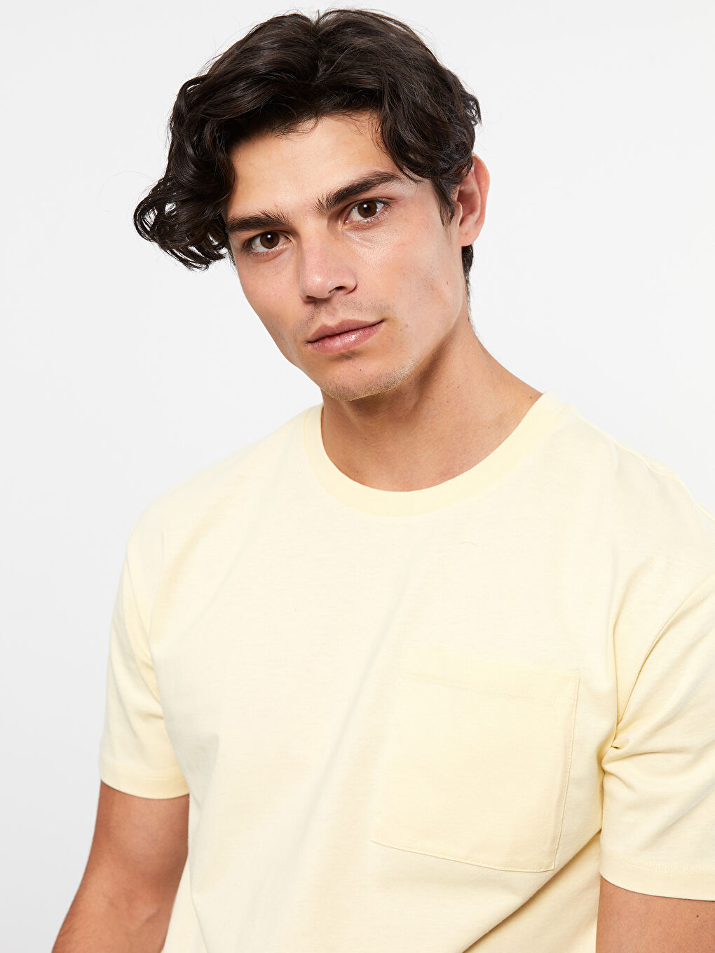 Oversize Crew Neck Short Sleeve Jersey Men's T-Shirt-2