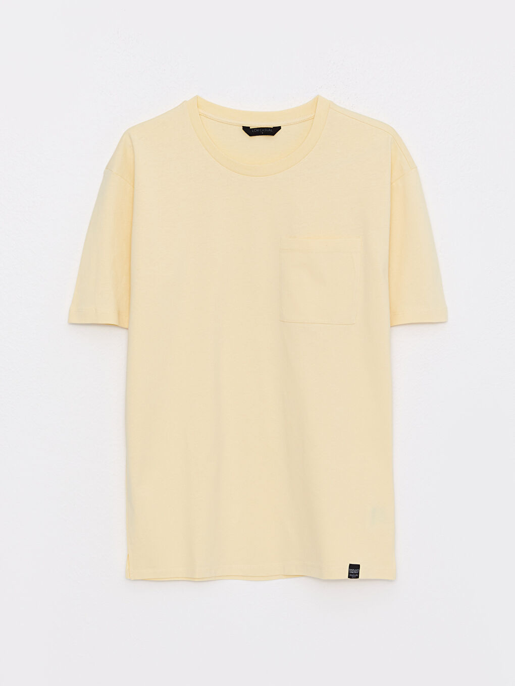 Oversize Crew Neck Short Sleeve Jersey Men's T-Shirt-4