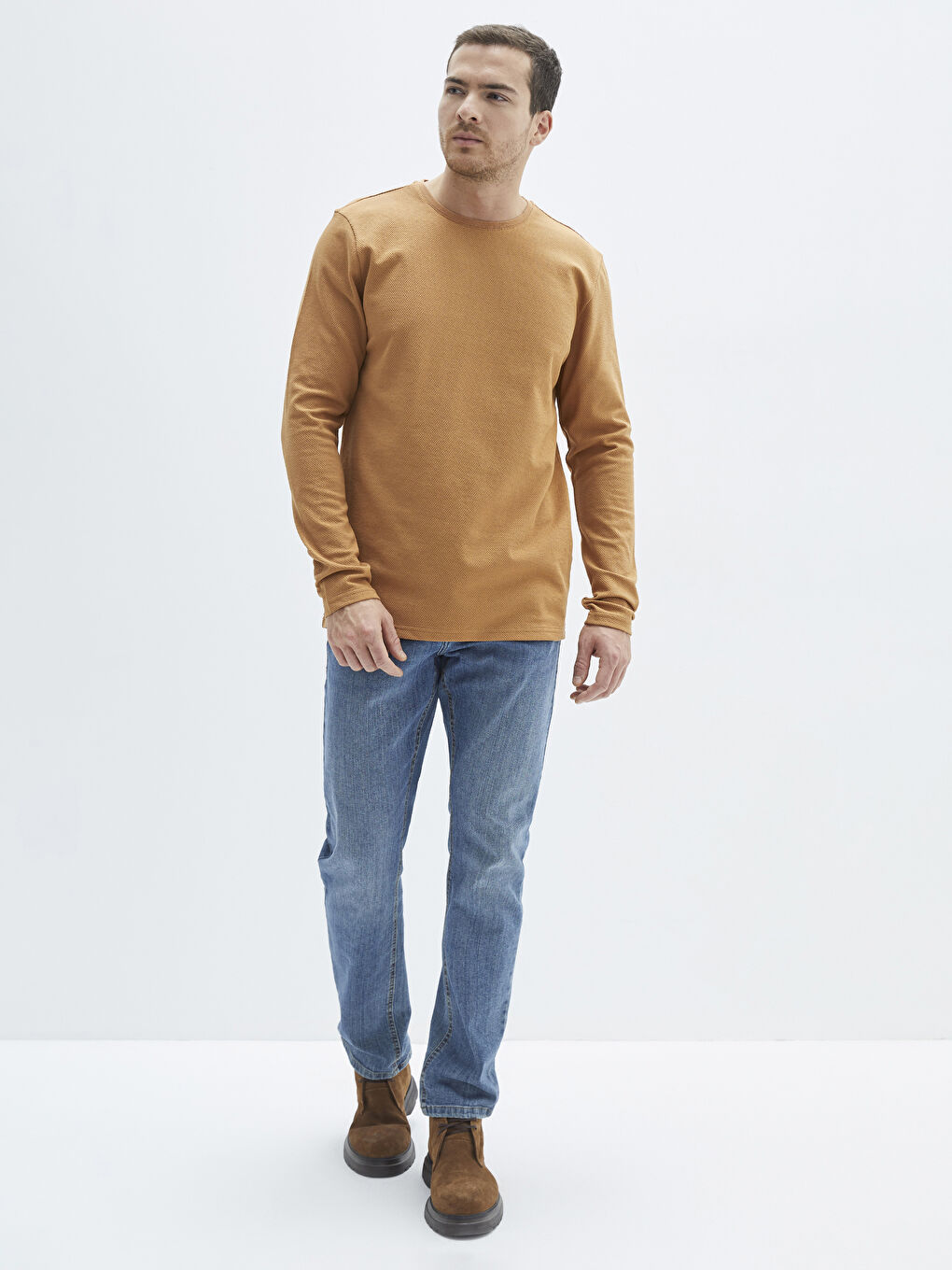 SOUTHBLUE Crew Neck Long Sleeve Men's Sweatshirt -S28167Z8-GUB