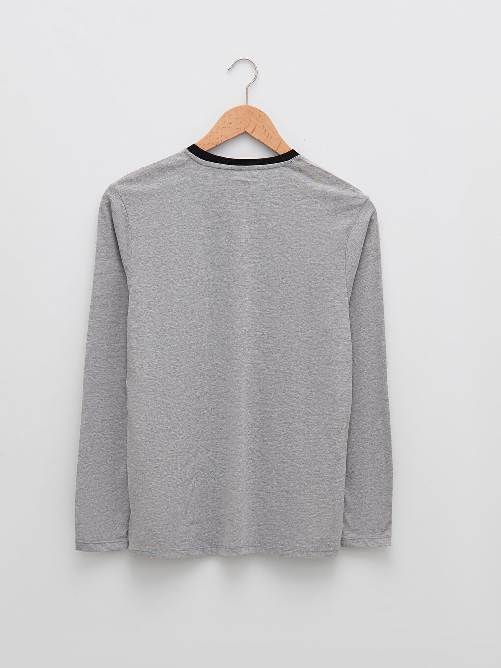 Gri Standart Kalıp Beşiktaş Baskılı Erkek Taraftar Pijama Takımı-7