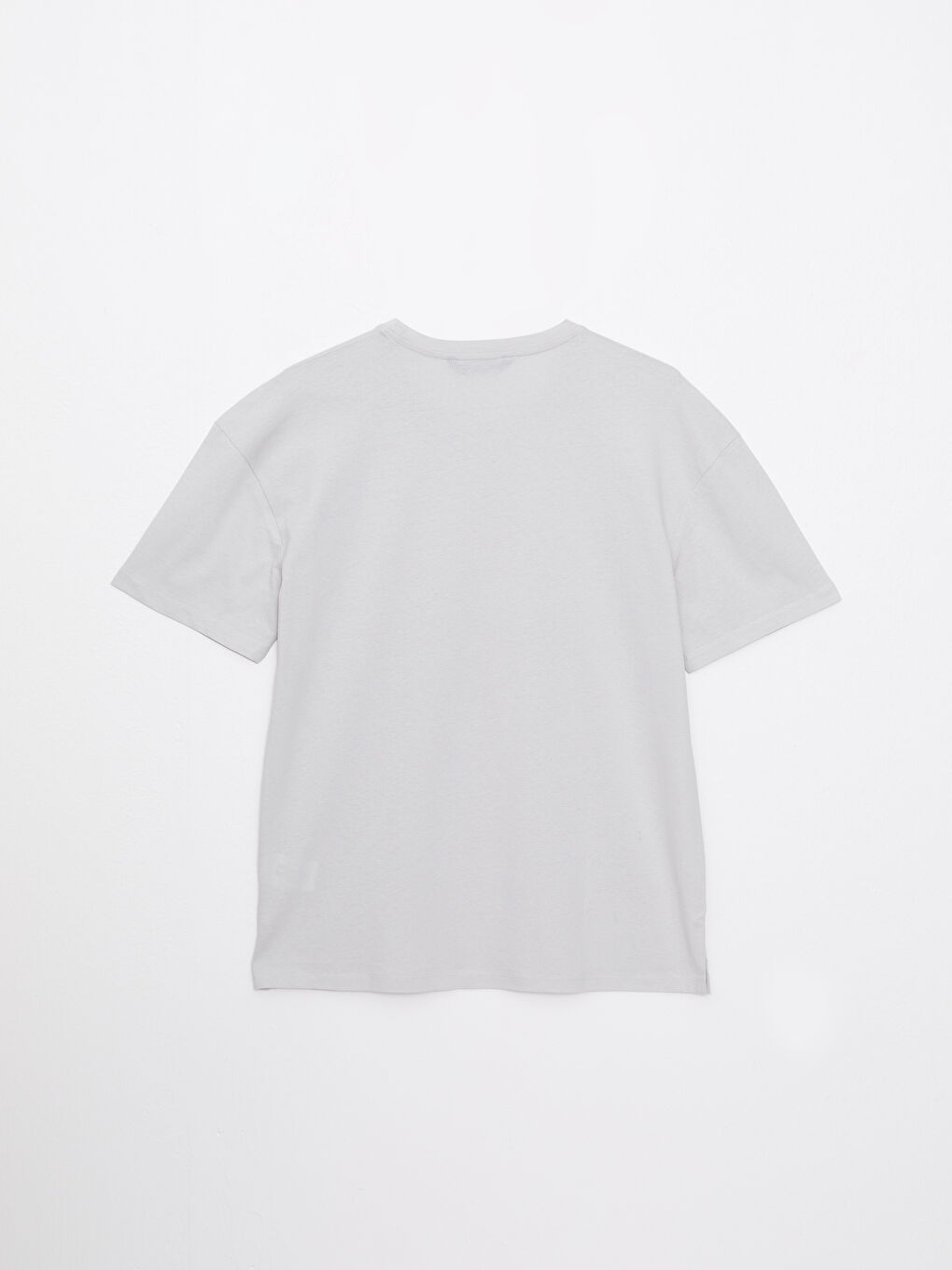 T-Shirt Pour Hommes En Jersey Imprimé À Manches Courtes Et Col Rond Surdimensionné-6