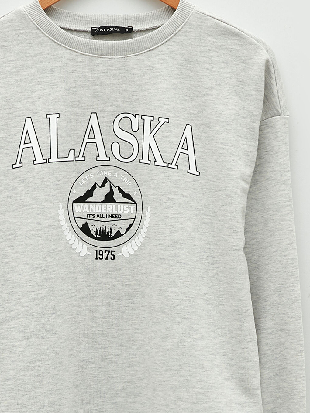 سویتشێرت قۆڵ درێژ چاپکراوی یه‌خه‌ خڕ بۆ ژنان-7