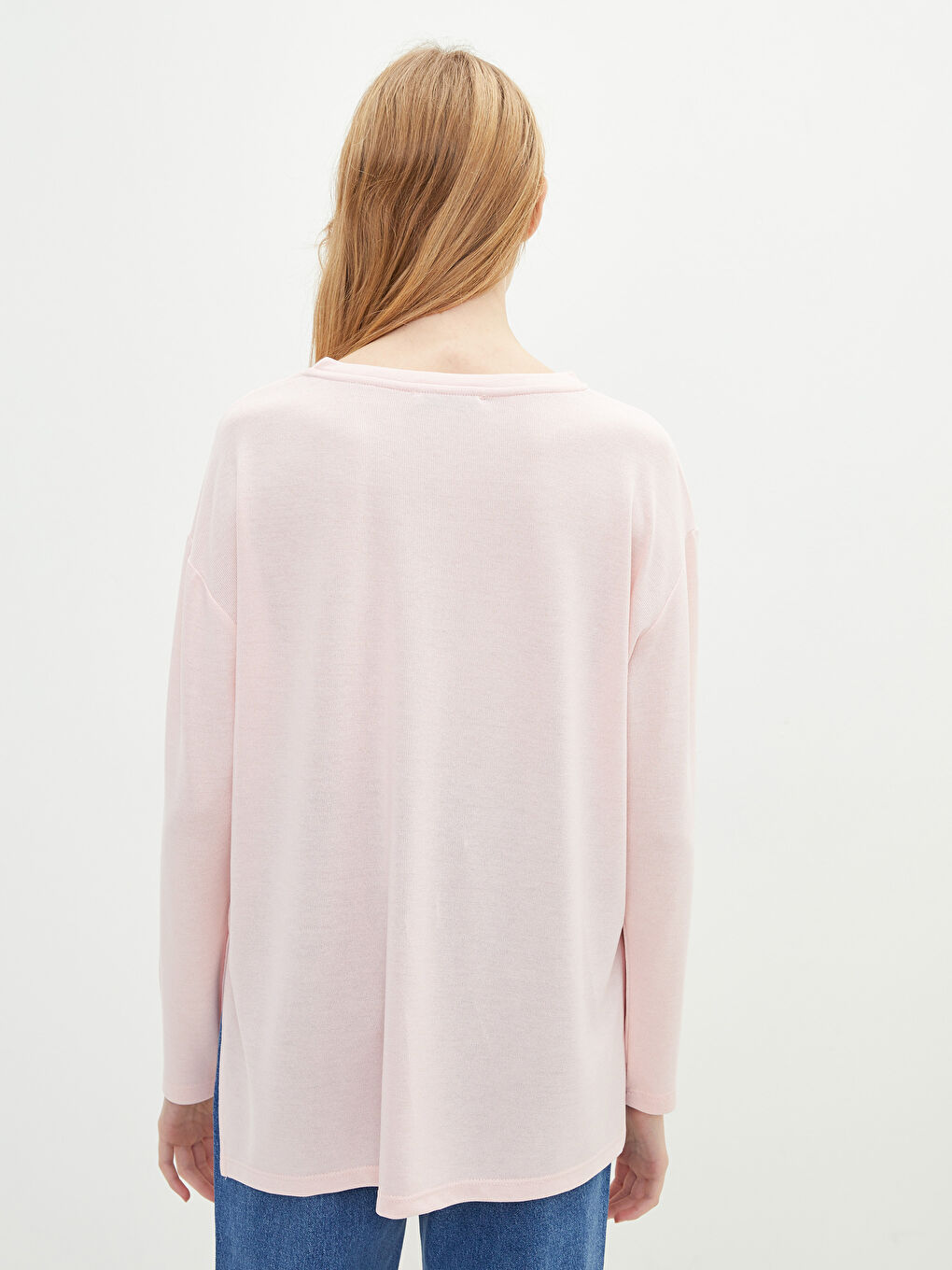 Crew Neck Sequin Embellished Women's T-Shirt-4