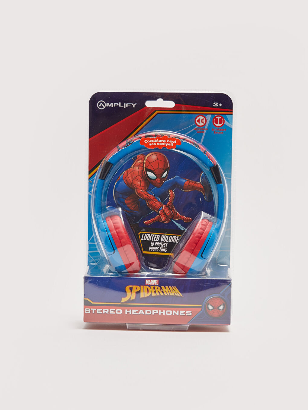 Volkano Spiderman Lisanslı Erkek Çocuk Kulak Üstü Kulaklık