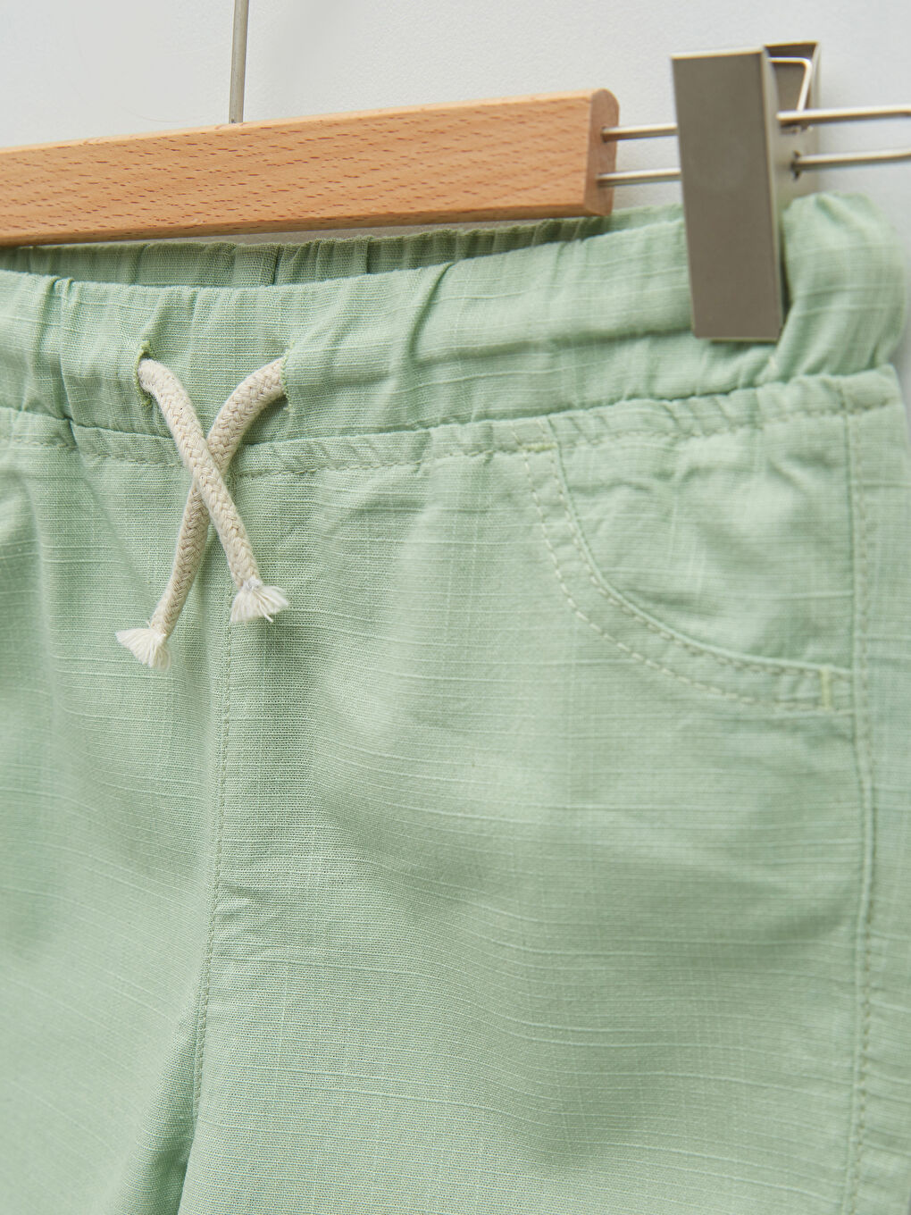 Shorts Basiques En Gabardine Pour Bébé Garçon Avec Taille Élastique-2