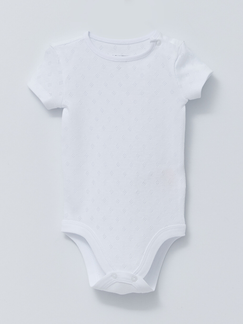 Mavi Bisiklet Yaka Kısa Kollu Pamuklu Erkek Bebek Çıtçıtlı Body 2'li-2