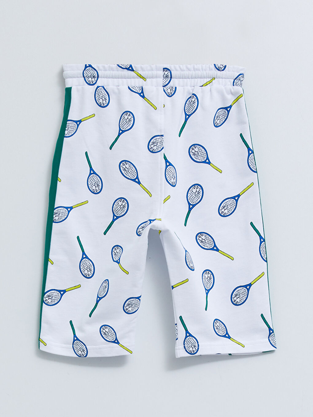 Polo Neck Printed Short Sleeve Boy T-Shirt and Roller-4