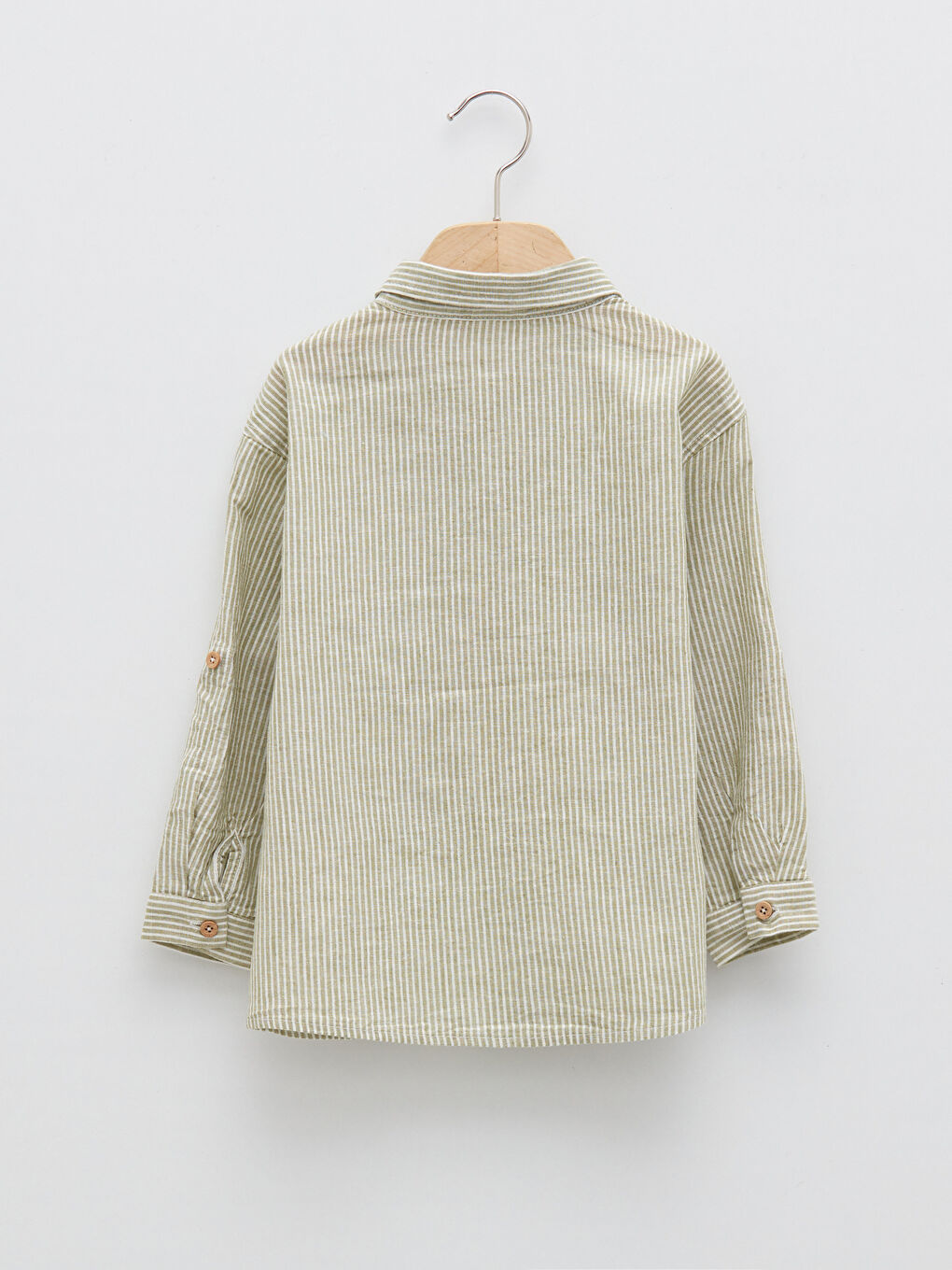 Chemise Rayée à Manches Longues pour Bébés Garçons-2