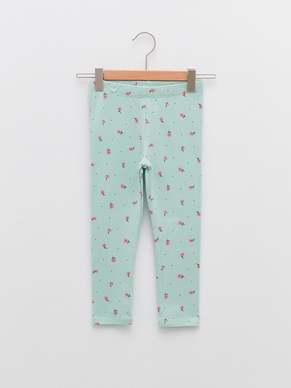 Elasticated Waist Baby Girls' Leggings 2 Pack-1