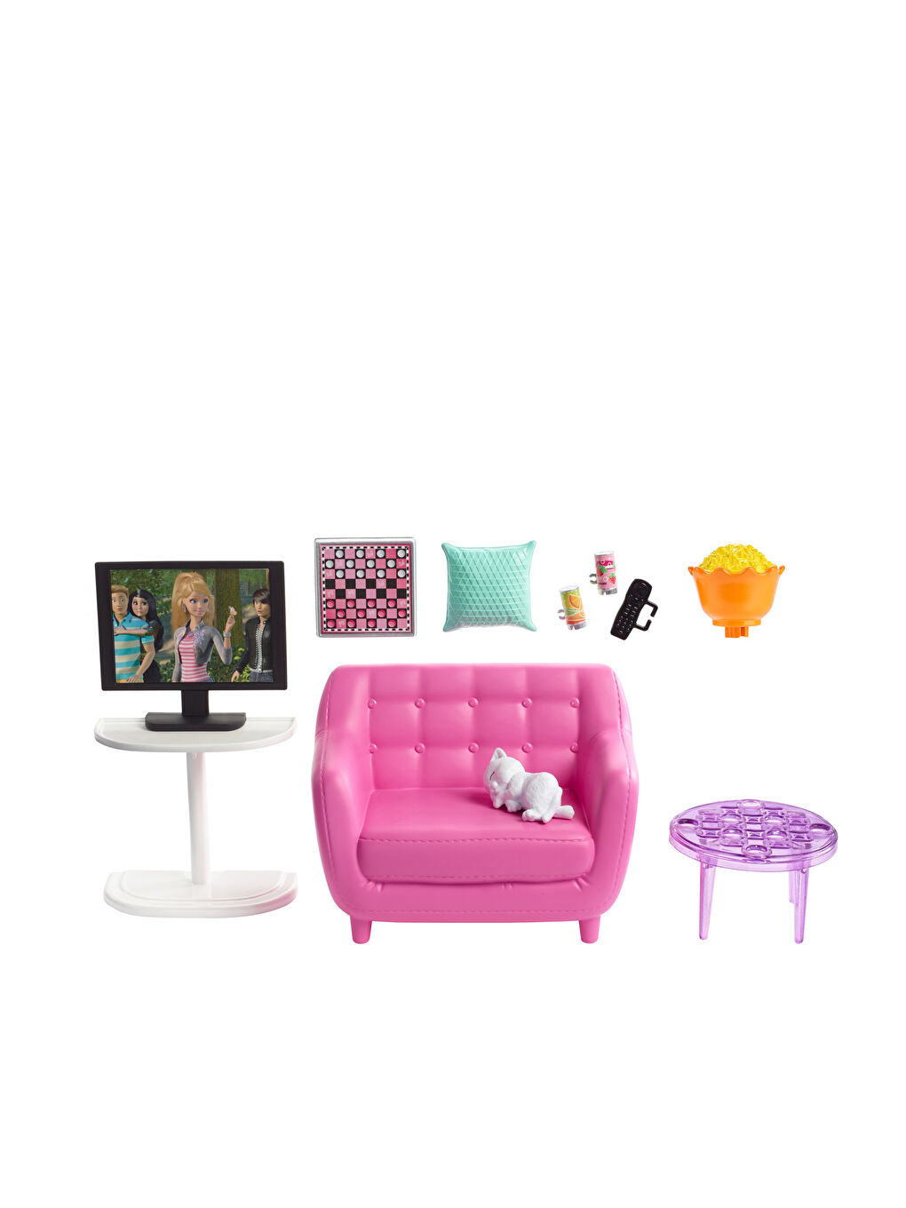 Mattel Barbie Ev Dekorasyon Oyuncak Seti