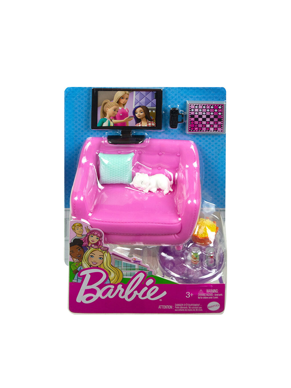 Mattel Barbie Ev Dekorasyon Oyuncak Seti-5