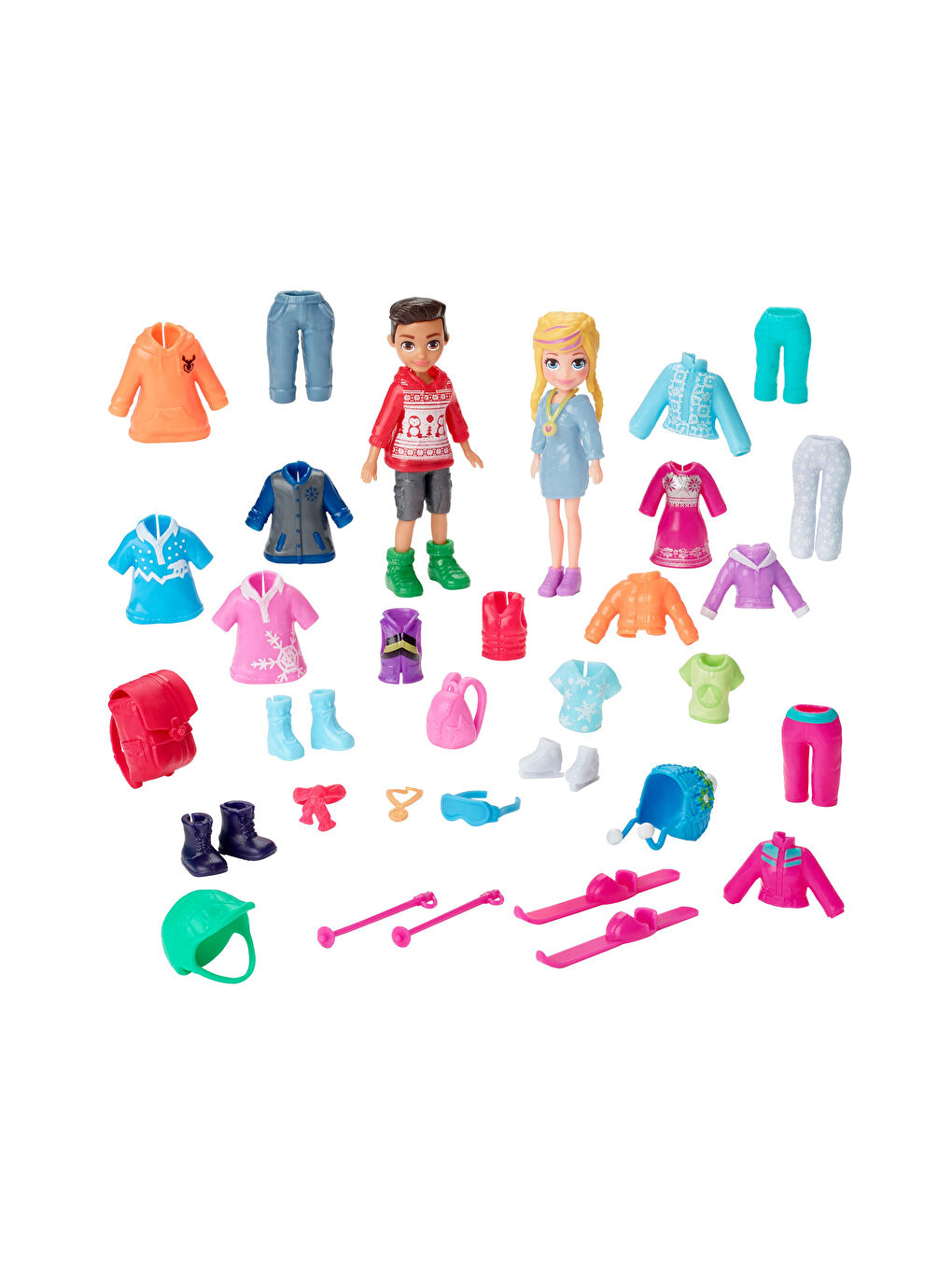 Mattel Polly Pocket Oyuncak Bebek ve Aksesuarları-5