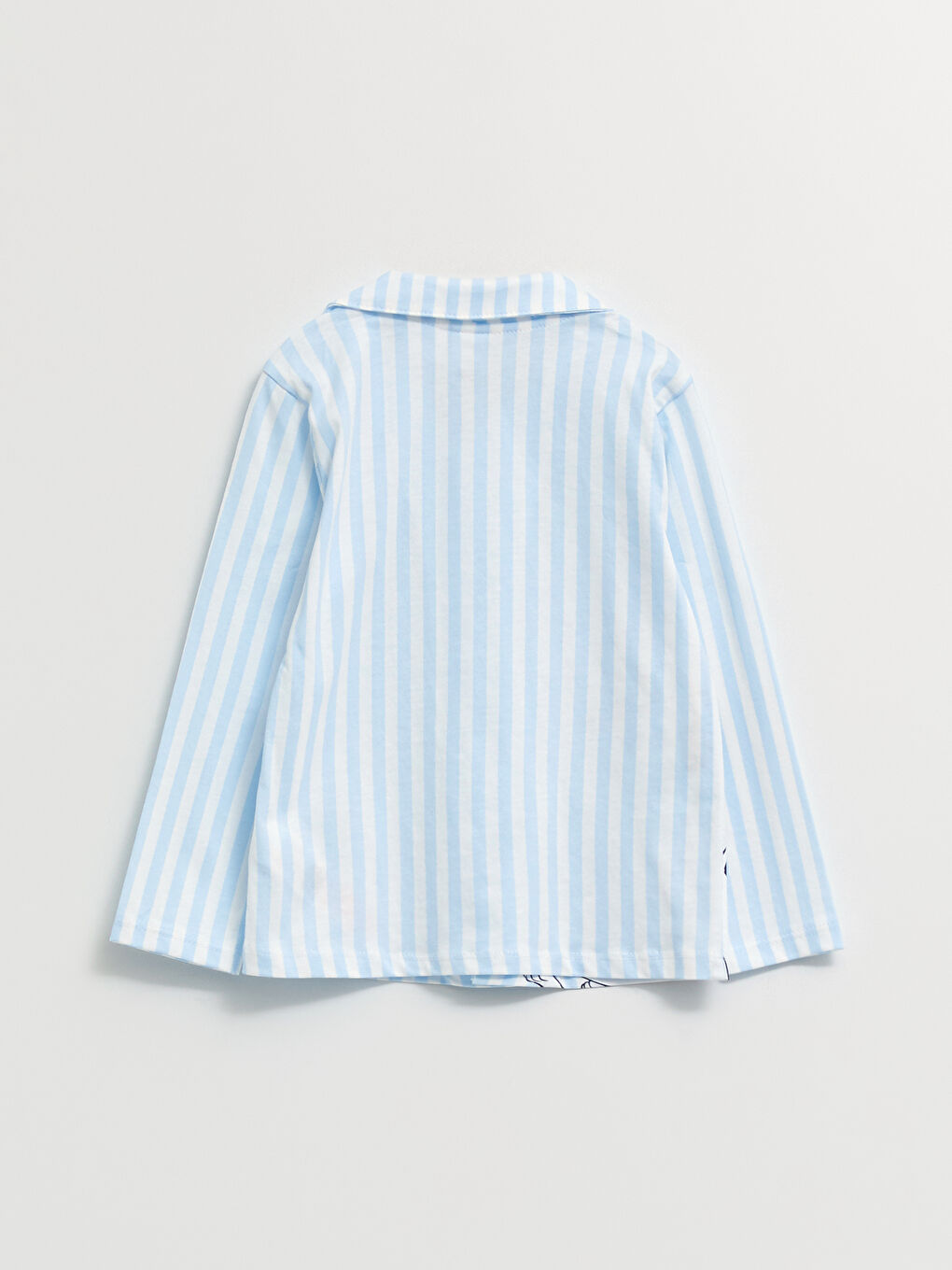 Polo Collar Long Sleeved 101 Dalmatians Printed Cotton Baby Boy Pajamas Set-2