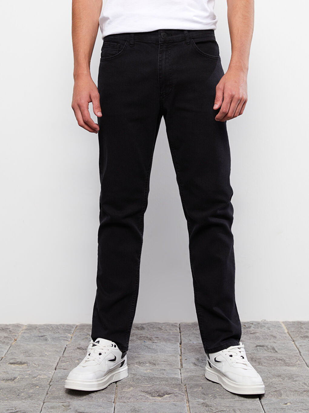 Siyah 779 Regular Fit Erkek Jean Pantolon-2