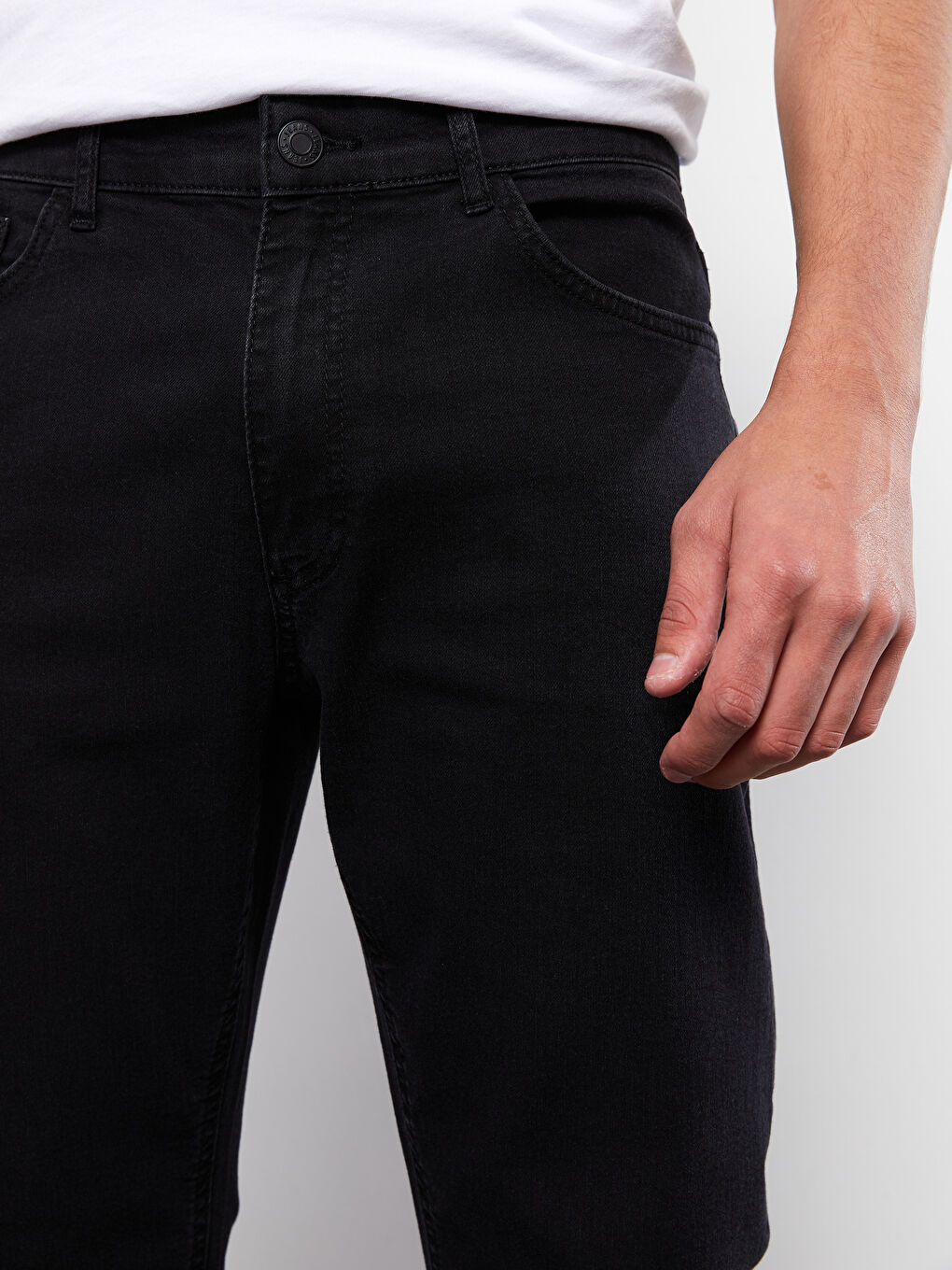 Siyah 779 Regular Fit Erkek Jean Pantolon-4