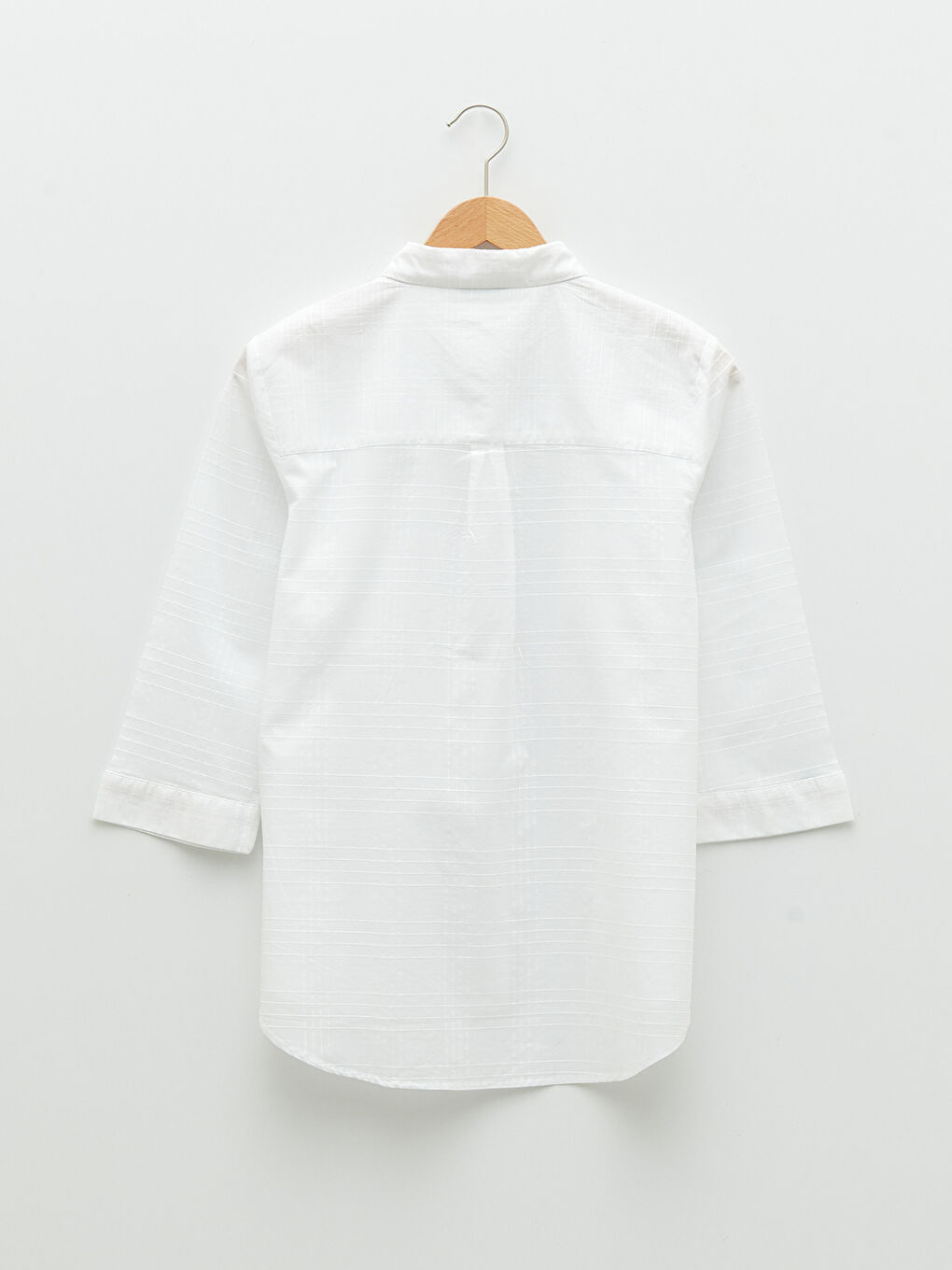 Chemise Femme en Coton à Motifs avec Fermeture à Boutons sur le Devant-6