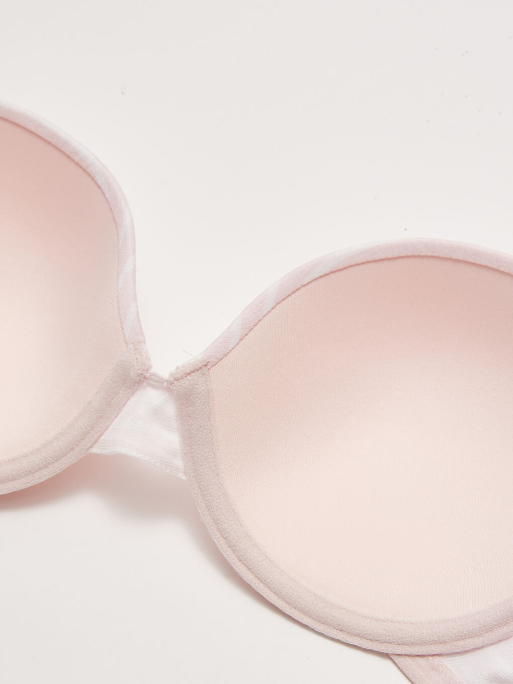 حمالة صدر تي شيرت مقلمة بدون حشو بسلك داخلي-3