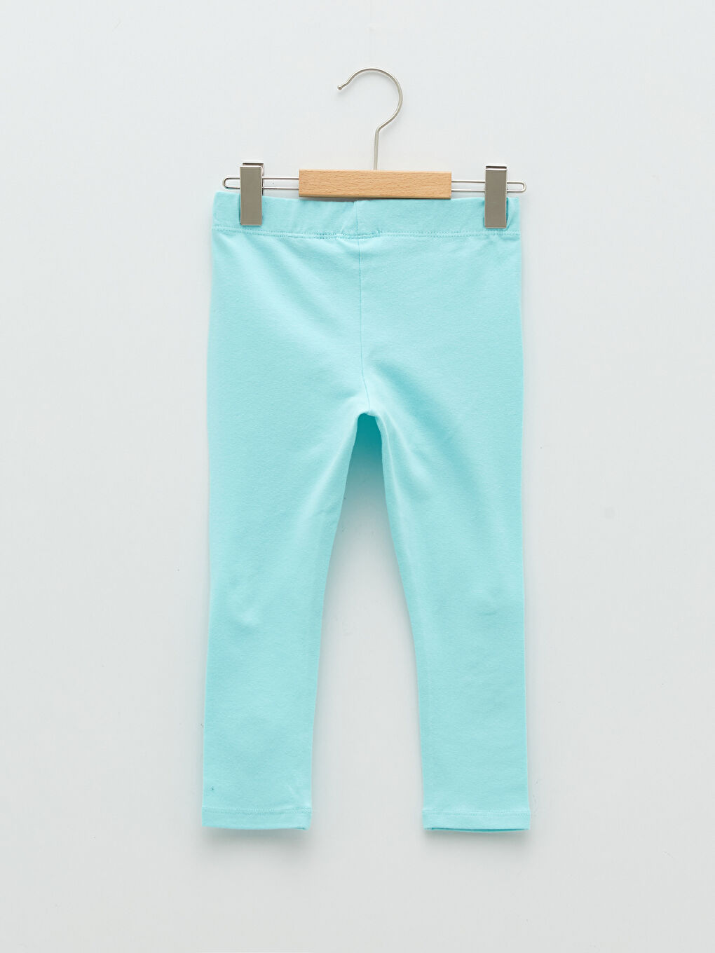 Elastic Waist Printed Cotton Baby Girl Tights-1